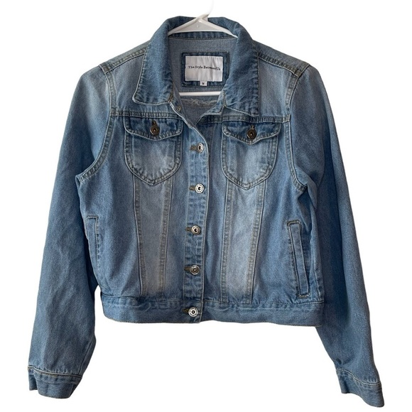 The Style Between Us Jean Jacket Junior Medium Denim - Picture 1 of 16